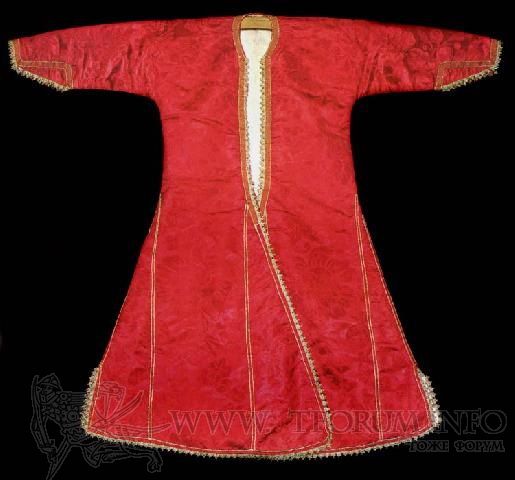 Robe associated with Saliha Sultan. Believed to be from France, 18th century.jpg