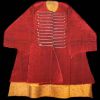 Short caftan associated with Selim I the Terrible (1512-20). Partially double red satin waffle velvet grids, early 16th century.jpg