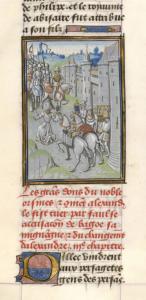 Français 20311, fol. 280v, Alexandre recevant des cadeaux.jpg