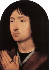 MEMLING, Hans Portrait of a Young Man at Prayer c. 1487.jpg