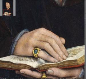 Portrait of a Man holding a Book - Guillaume Fillastre  (recto) 1430s Workshop of Weyden, Rogier van der more.jpg