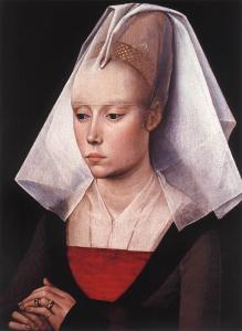 WEYDEN, Rogier van der Portrait of a Woman c. 1464.jpg