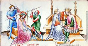 peculum Humanae Salvationis_Miniatur ; Wien_1420 ; 1440 ; Madrid ; Spanien ; Biblioteca Nacionale.JPG